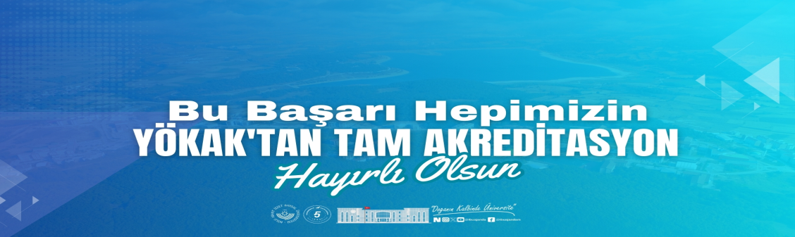 Üniversitemiz YÖKAK’tan “Tam Akreditasyon” Aldı