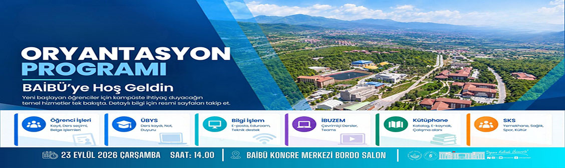 2026-2027 Akademik Yılı İlk Dersi Rektörümüz Prof. Dr. Faruk Yiğit’ten