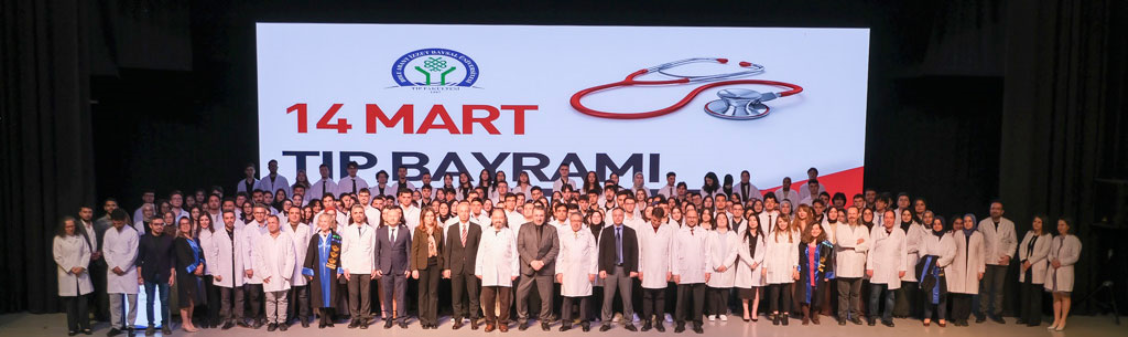 14 Mart Tıp Bayramı ve Beyaz Önlük Giyme Töreni yapıldı